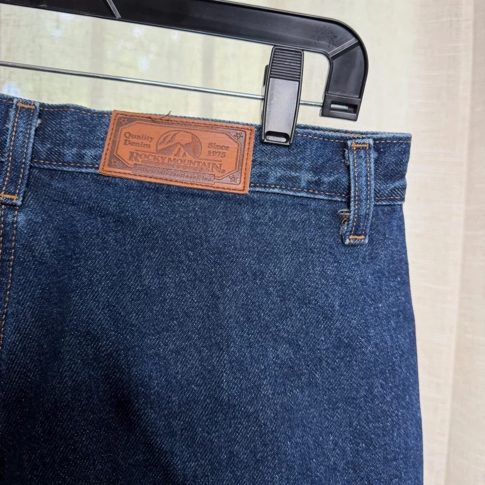 Vintage Rocky Mountain Rockies Western Jeans High Rise‎ Bareback 15/16 XL Tall